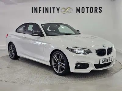 Used BMW 218 M Sport 2018 White Coupe