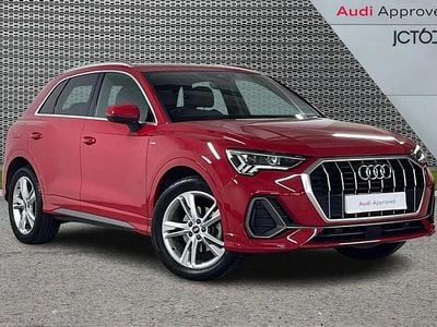 Begagnad Audi Q3 S-Line 150 HK (110 kW) 2021 Röd SUV