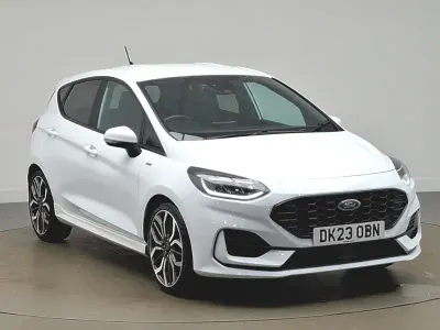 Used Ford Fiesta ST-Line X 100 HP (73 kW) 2023 White Hatchback