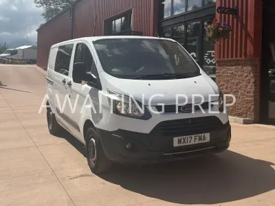 Used Ford Transit Custom 130 HP (95 kW) 2017 White Van