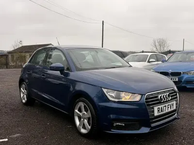 Used Audi A1 Sportback Sport 2017 Blue Hatchback