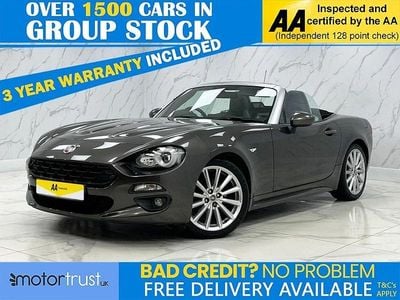 Bronze Used 2018 Fiat 124 Spider Lusso Cabriolet | £10,495 (Fair price)