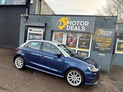 Used Audi A1 Sportback S-Line 2015 Blue Hatchback