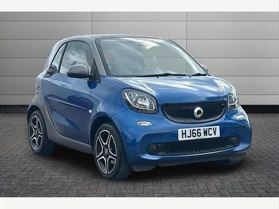 Used Smart ForTwo Coupé Premium 71 HP (52 kW) 2016 Blue Coupe