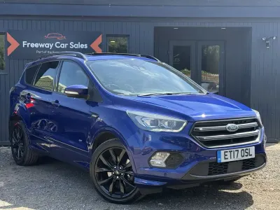 Used Ford Kuga ST-Line X 180 HP (132 kW) 2017 Blue SUV