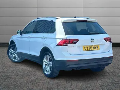 Used VW Tiguan Match 130 HP (95 kW) 2020 White SUV