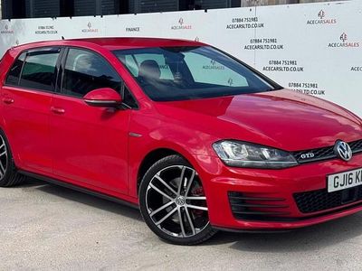 Used VW Golf VII GTD 2016 Red Hatchback
