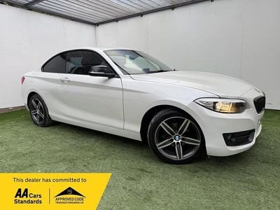 White Used 2016 BMW 218 Sport Line Coupe | £5,495 (Good price)