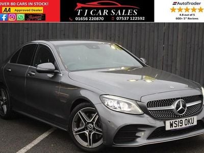 Used Mercedes C200 AMG line 2019 Grey Sedan