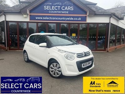 Used Citroën C1 Feel 68 HP (50 kW) 2016 White Hatchback