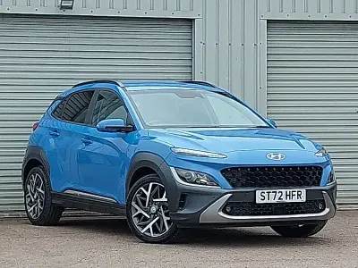 Used Hyundai Kona Premium 141 HP (103 kW) 2022 Blue SUV
