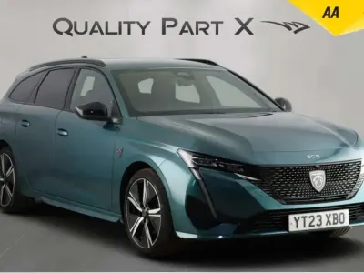 Second-hand Peugeot 308 SW GT 130 CP (95 kW) 2023 Albastru Break