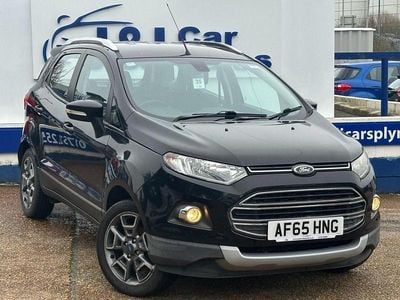 Used Ford Ecosport Titanium 95 HP (69 kW) 2015 Black SUV