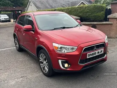 Used Mitsubishi ASX 114 HP (83 kW) 2015 Red SUV
