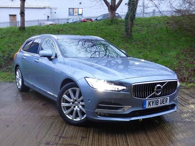 Used Volvo V90 Inscription 2018 Blue Estate
