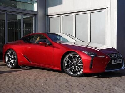 Used Lexus LC 500 Sport Line 353 HP (259 kW) 2018 Red Coupe