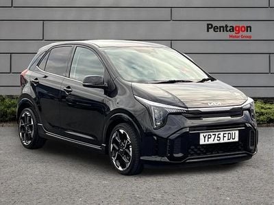 Used Kia Picanto GT-Line 68 HP (50 kW) 2025 Black Hatchback