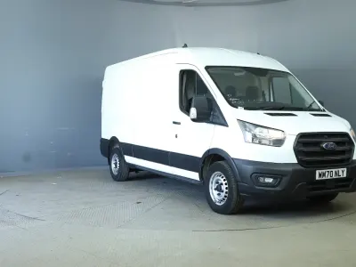 Used Ford Transit 130 HP (95 kW) 2021 White Van