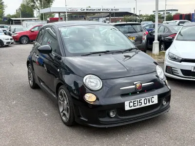 Used Abarth 500 135 HP (99 kW) 2015 Nero black Hatchback