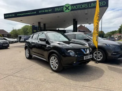 Used Nissan Juke N-Connecta 2017 Black SUV