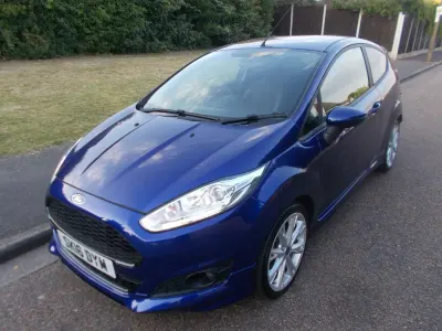 Used Ford Fiesta Zetec 140 HP (102 kW) 2016 Blue Hatchback