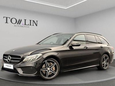 Used Mercedes C250 AMG Line Premium Plus 204 HP (150 kW) 2016 Black Estate