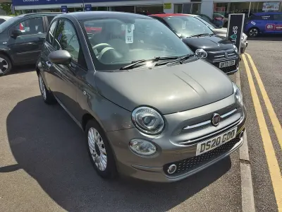 Used Fiat 500 Lounge 70 HP (51 kW) 2020 Grey Hatchback
