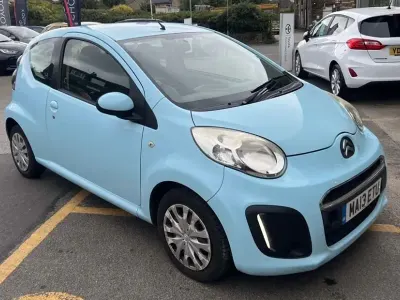 Used Citroën C1 VTR Sport 68 HP (50 kW) 2013 Blue Hatchback