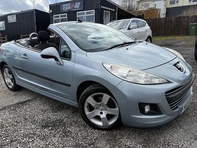 Used Peugeot 207 CC Sport 2011 Blue Cabriolet