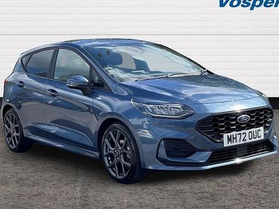 Used Ford Fiesta ST-Line 99 HP (72 kW) 2023 Blue Hatchback