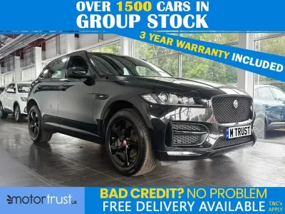 Used Jaguar F-Pace R-Sport 180 HP (132 kW) 2019 Black SUV