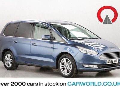 Used Ford Galaxy Titanium 150 HP (110 kW) 2019 Blue MPV