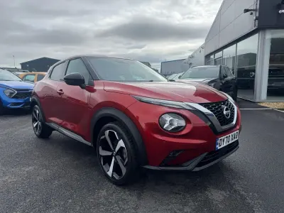 Used Nissan Juke Tekna 117 HP (86 kW) 2020 Red SUV