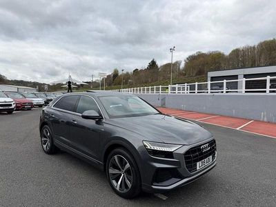 Used Audi Q8 S-Line 286 HP (210 kW) 2019 Grey SUV