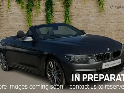 Used BMW 435 M Sport 309 HP (227 kW) 2018 Grey Cabriolet
