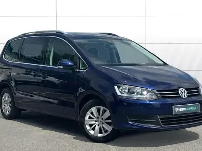 Used VW Sharan SE 150 HP (110 kW) 2021 Blue MPV
