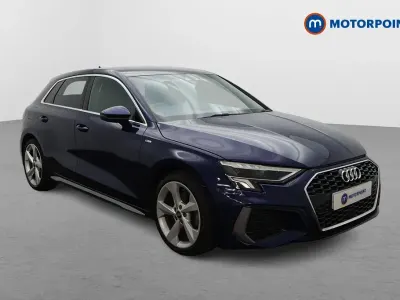 Used Audi A3 S-Line 2023 Blue Sedan
