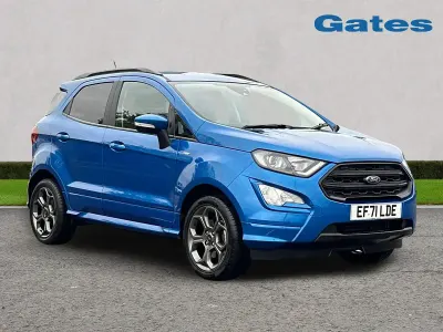Begagnad Ford Ecosport ST-Line 2022 Blå SUV