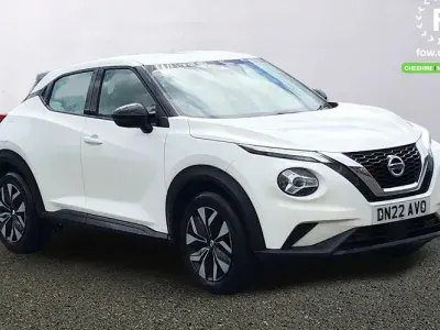 Used Nissan Juke Acenta 114 HP (83 kW) 2022 White SUV
