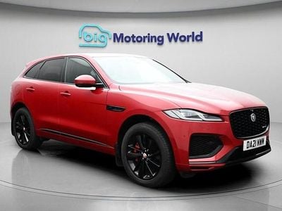 Used Jaguar F-Pace R-Dynamic 404 HP (297 kW) 2021 Red SUV