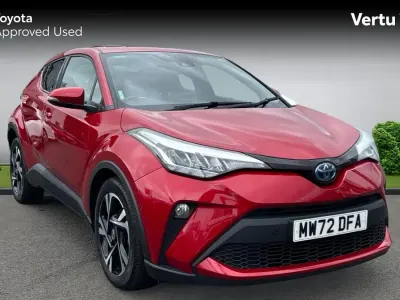 Used Toyota C-HR Design 122 HP (89 kW) 2022 Scarlet flare (pearlescent paint) SUV