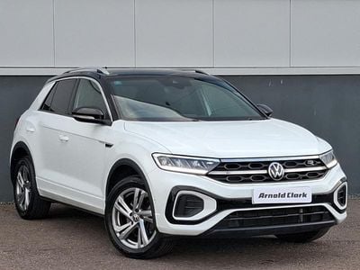 Used VW T-Roc R-line 190 HP (139 kW) 2023 White SUV