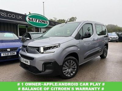 Grey Used 2024 Citroën e-Berlingo MPV | £18,895