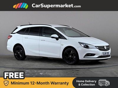 Used Vauxhall Astra SRi 2016 White Estate