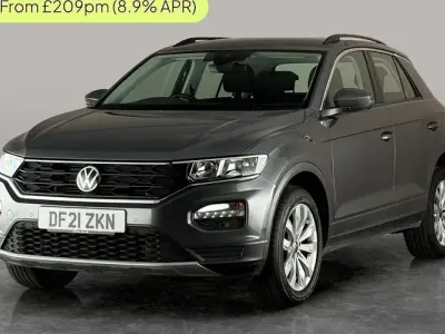 Used VW T-Roc SE 110 HP (80 kW) 2021 Grey SUV
