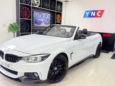 Used BMW 420 Cabriolet M Sport 2017 White Cabriolet