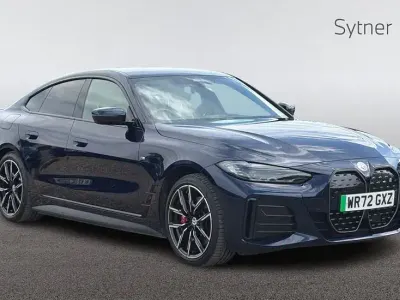 Used BMW i4 M Sport 246 kW (335 HP) 2022 Blue Sedan