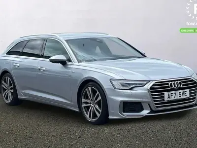 Used Audi A6 S-Line 265 HP (194 kW) 2021 Silver Estate