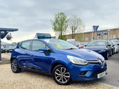 Begagnad Renault Clio IV Urban 2018 Blå Halvkombi