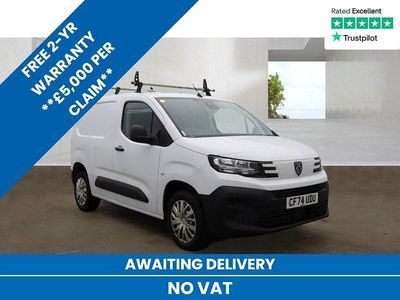 Used Peugeot Partner 131 HP (96 kW) 2024 White MPV
